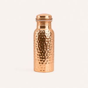 Koper waterfles Gehamerd 500ml